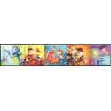 #4681a Disney-Pixar, Mail a Smile, Strip of Five