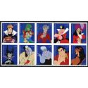 #5222a Disney Villains, Block of Ten