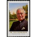 #5242 Father Theodore Hesburgh, Notre Dame President, Coil Version
