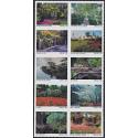 #5470a American Gardens, Block of Ten Stamps