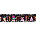 #5643a Forever Day of the Dead, Horizontal Strip of Four