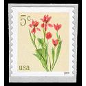 #5905 5¢ Red Tulips, Coil