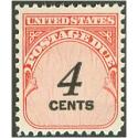 # J92 4¢ Postage Due