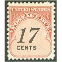 #J104 17¢ Postage Due