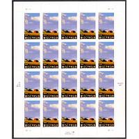 #3206 Wisconsin Statehood, Sheet of 20 Stamps, Second Printing