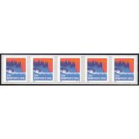 #3874 Sea Coast Coil, Black "2003" Self-adhesive PNC 5, #P2222