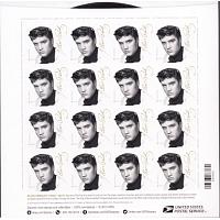 #5009 Elvis, Souvenir Sheet of 16 Stamps