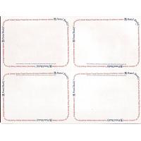 #CVUX2 Postal Buddy, Uncut Sheet of Four