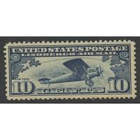 #C10 Lindbergh, Dark Blue, Lightly Hinged
