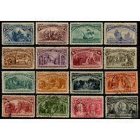 #230-245 Columbian Exposition Issue, Complete Set of 16, See Description