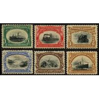#294-299 Pan-American Exposition, Complete Set of Six