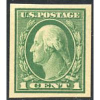 #408 1¢ Washington, Green, NH