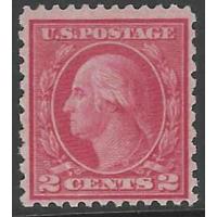 #540 Washington 2¢ Type III, Fine VLH