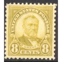 #640 8¢ Grant, Olive Green