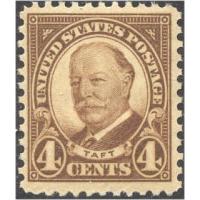 #685 4¢ Taft, Brown