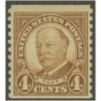 #687 4¢ Taft, Brown, Coil