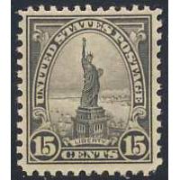 #696 15¢ Statue of Liberty, Gray