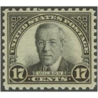 #697 17¢ Wilson, Black