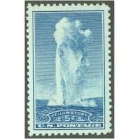 #744 Old Faithful - Yellowstone Park, Perforated