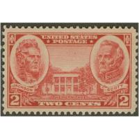 #786 2¢ Army, Jackson & Scott, Carmine