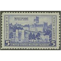 #789 5¢ Army, West Point, Ultramarine