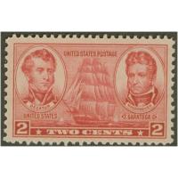 #791 2¢ Navy, Decatur & MacDonough, Carmine