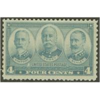 #793 4¢ Navy, Sampson, Dewey & Schley, Gray
