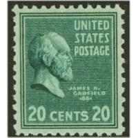 #825 20¢ James Garfield