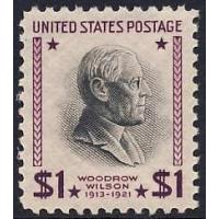 #832 $1 Woodrow Wilson, NH
