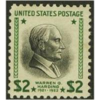 #833 $2 Warren Harding