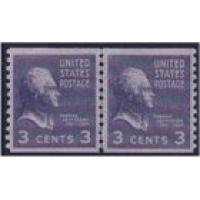 #842 Thomas Jefferson, Line Pair