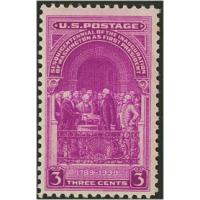 #854 Sesquicentennial of the Inauguration of Washington's First 