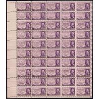 #946 Joseph Pulitzer, Publisher, Sheet of 50