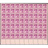 #975 Will Rogers, Sheet of 70