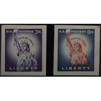 #1075a & b, FIPEX Souvenir Sheet Singles