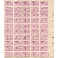 #1089 Architects Institute, Sheet of 50 Stamps