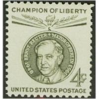 #1136 Ernst Reuter, Mayor of West Berlin