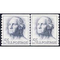 #1229 Washington, Coil Line Pair, Untagged