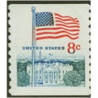 #1338G Flag over White House, Coil