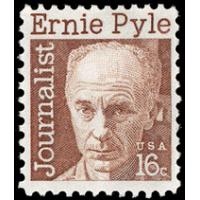 #1398 Ernie Pyle, American Journalist