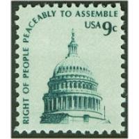 #1591 Right to Assemble, Grey Paper, Shiny Gum