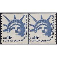 #1619 Statue of Liberty Coil Line Pair, Overall Tagging