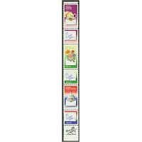 #1810a Letter Writing, Strip of Six