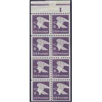 #1819a "B" and Eagle, Booklet Pane of 8