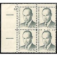 #1865 Dr. Charles Drew, Plate Block of 4