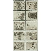 #1880-89 Wildlife, Set of Ten Singles