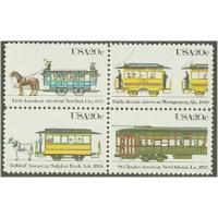 #2059-62 Streetcars, Four Singles