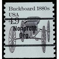 #2124a Buckboard, Precanceled Coil