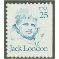 #2182v Jack London, Booklet Single Perforated 11