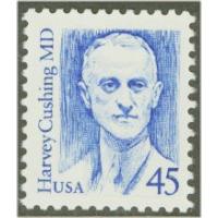#2188 Dr. Harvey Cushing, Neurosurgeon, Bright Blue, Large Block